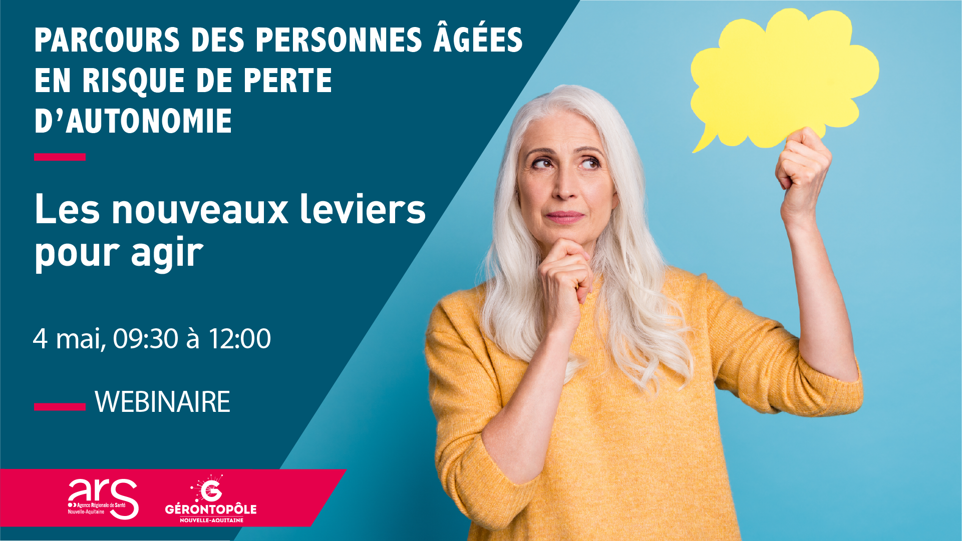 Webinaire « Parcours des personnes âgées en risque de perte d’autonomie : les nouveaux leviers pour agir. »